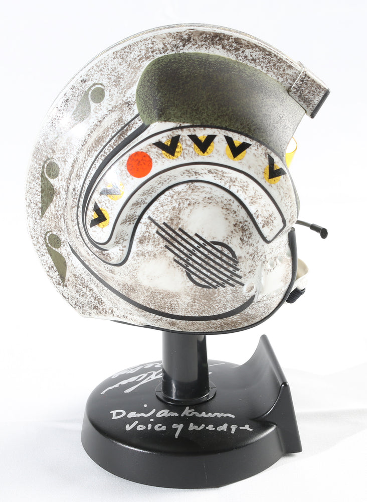 
                  
                    David Ankrum & Denis Lawson as Wedge Antilles in Star Wars: A New Hope Master Replicas Scaled Prop Replica Mini Helmet with Character Names
                  
                
