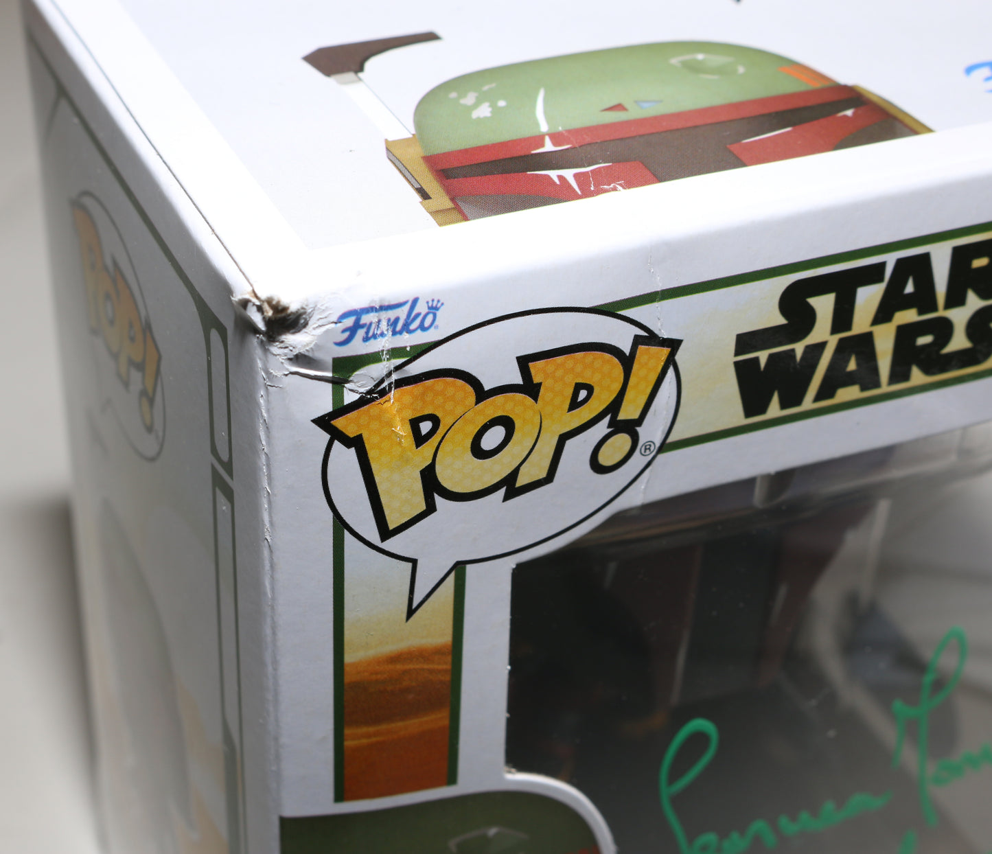 
                  
                    Temuera Morrison as Boba Fett in Star Wars: The Book of Boba Fett (SWAU) Signed Funko POP! #480 with Character Name
                  
                