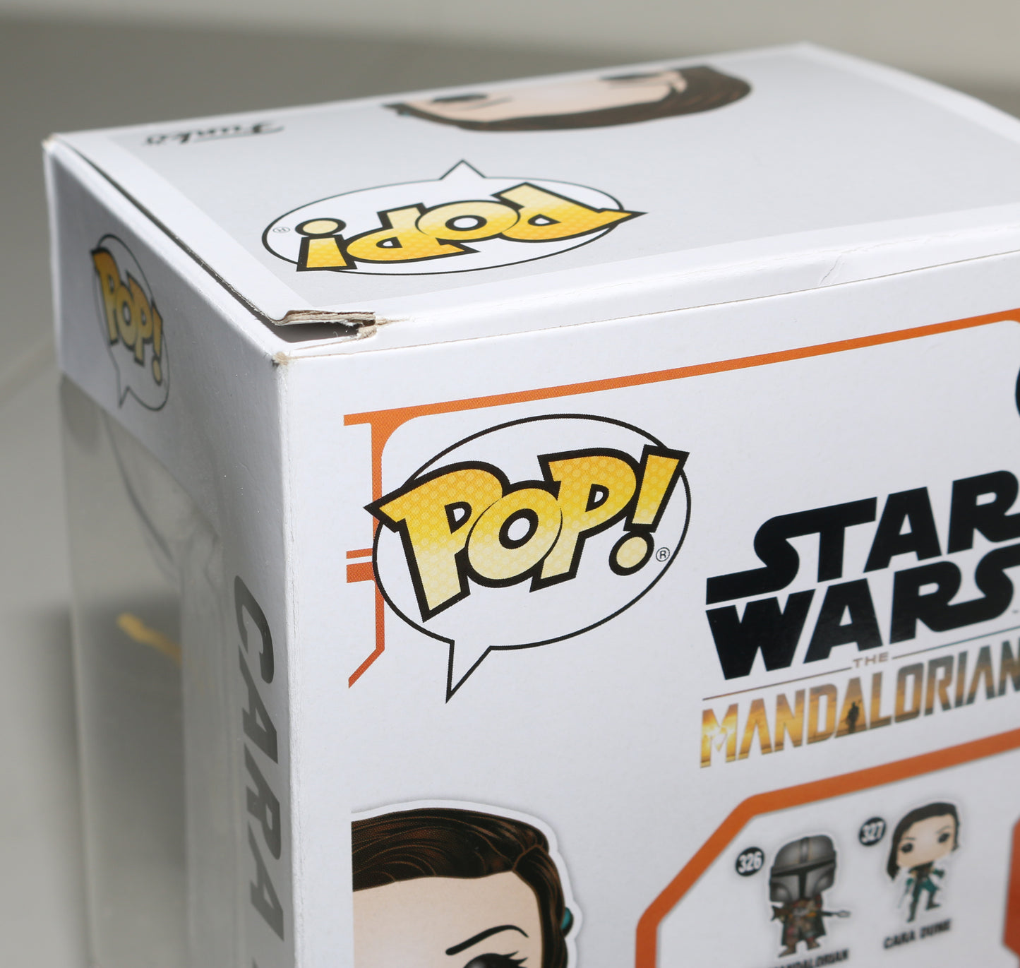 
                  
                    Gina Carano as Cara Dune in Star Wars: The Mandalorian (Beckett Witnessed) Signed Funko POP! #327
                  
                