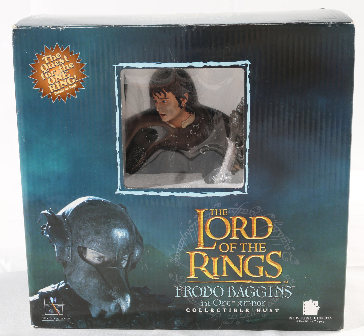 
                  
                    Elijah Wood as Frodo Baggins in The Lord of the Rings: The Return of the King Signed Gentle Giant Collectible Bust Statue with Character Name
                  
                