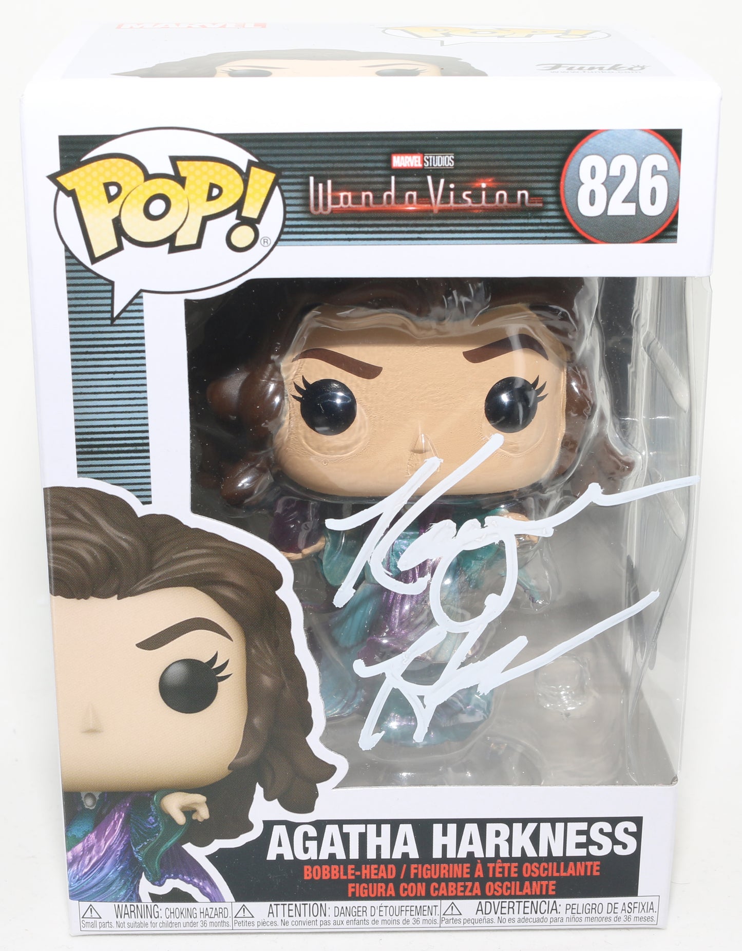 
                  
                    Kathryn Hahn as Agatha Harkness in WandaVision (SWAU) Signed POP! Funko
                  
                