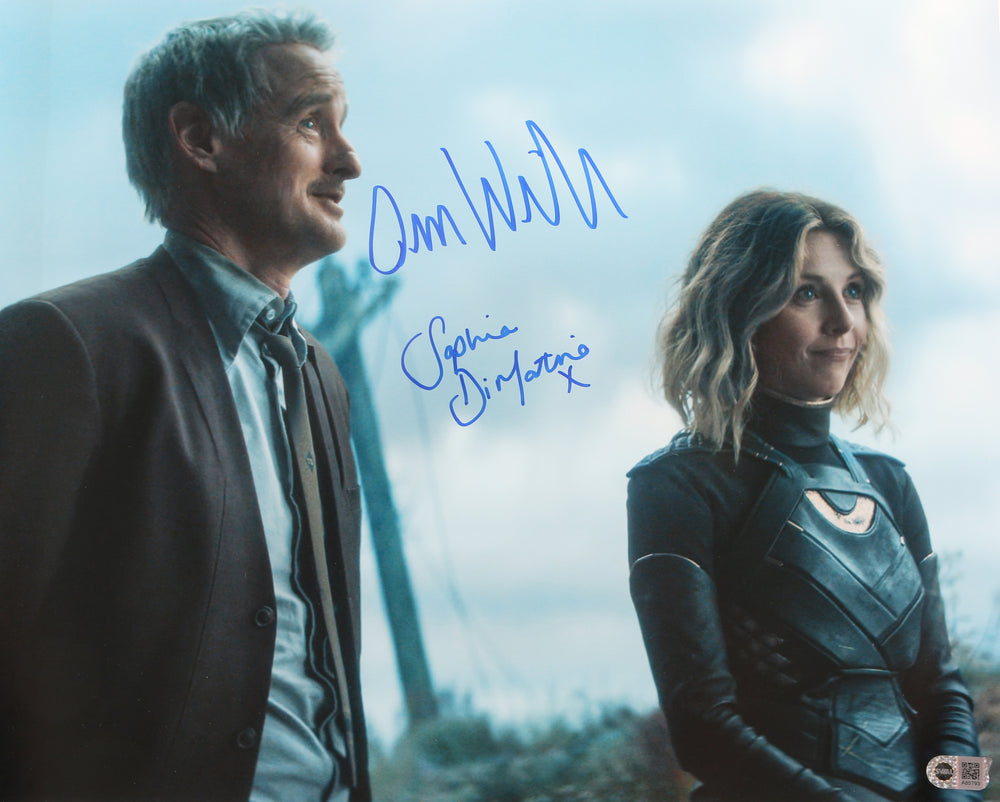 Owen Wilson as Mobius M. Mobius & Sophia Di Martino as Sylvie in Loki (SWAU) Signed 16x20 Photo