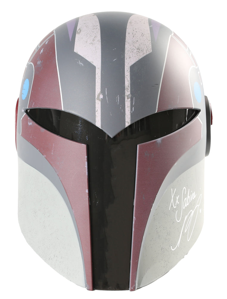 
                  
                    Sabine from Star Wars: Ahsoka Prop Replica Hasbro The Black Series Helmet Signed by Natasha Liu Bordizzo
                  
                