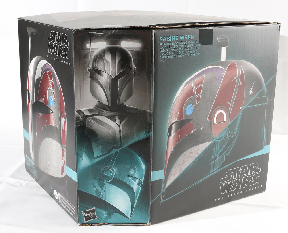 
                  
                    Sabine from Star Wars: Ahsoka Prop Replica Hasbro The Black Series Helmet Signed by Natasha Liu Bordizzo
                  
                