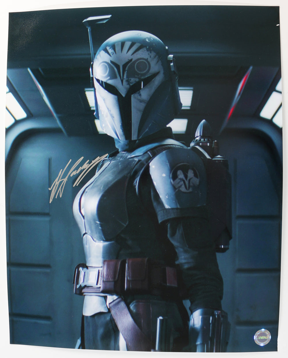 Katee Sackhoff as Bo-Katan in Star Wars: The Mandalorian (SWAU) Signed 16x20 Photo