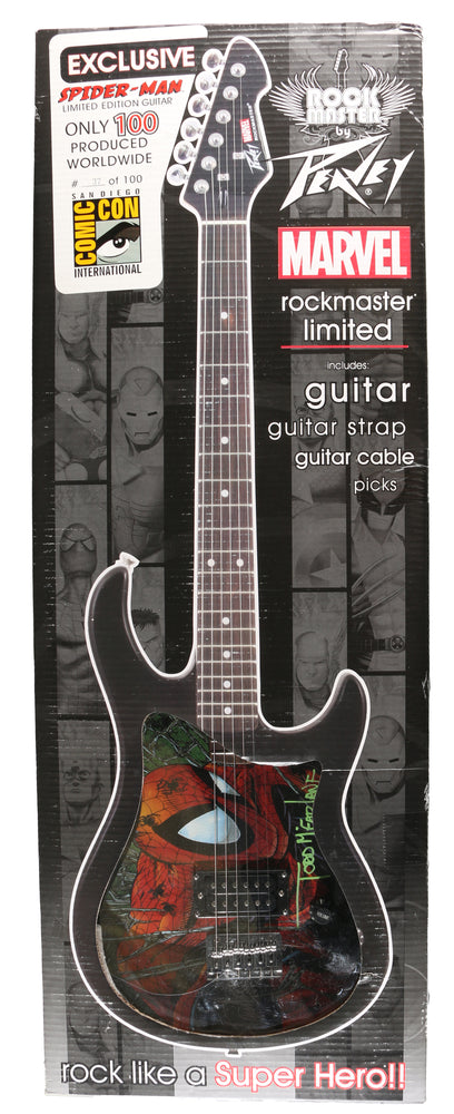 
                  
                    Spider-Man Electric Guitar (JSA) Signed by Artist: Todd McFarlane & Marvel Comics / Spider-Man Creator: Stan Lee
                  
                