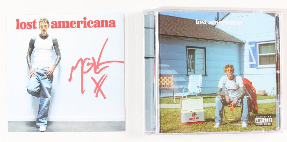 Machine Gun Kelly: Lost Americana CD Insert Signed by Machine Gun Kelly