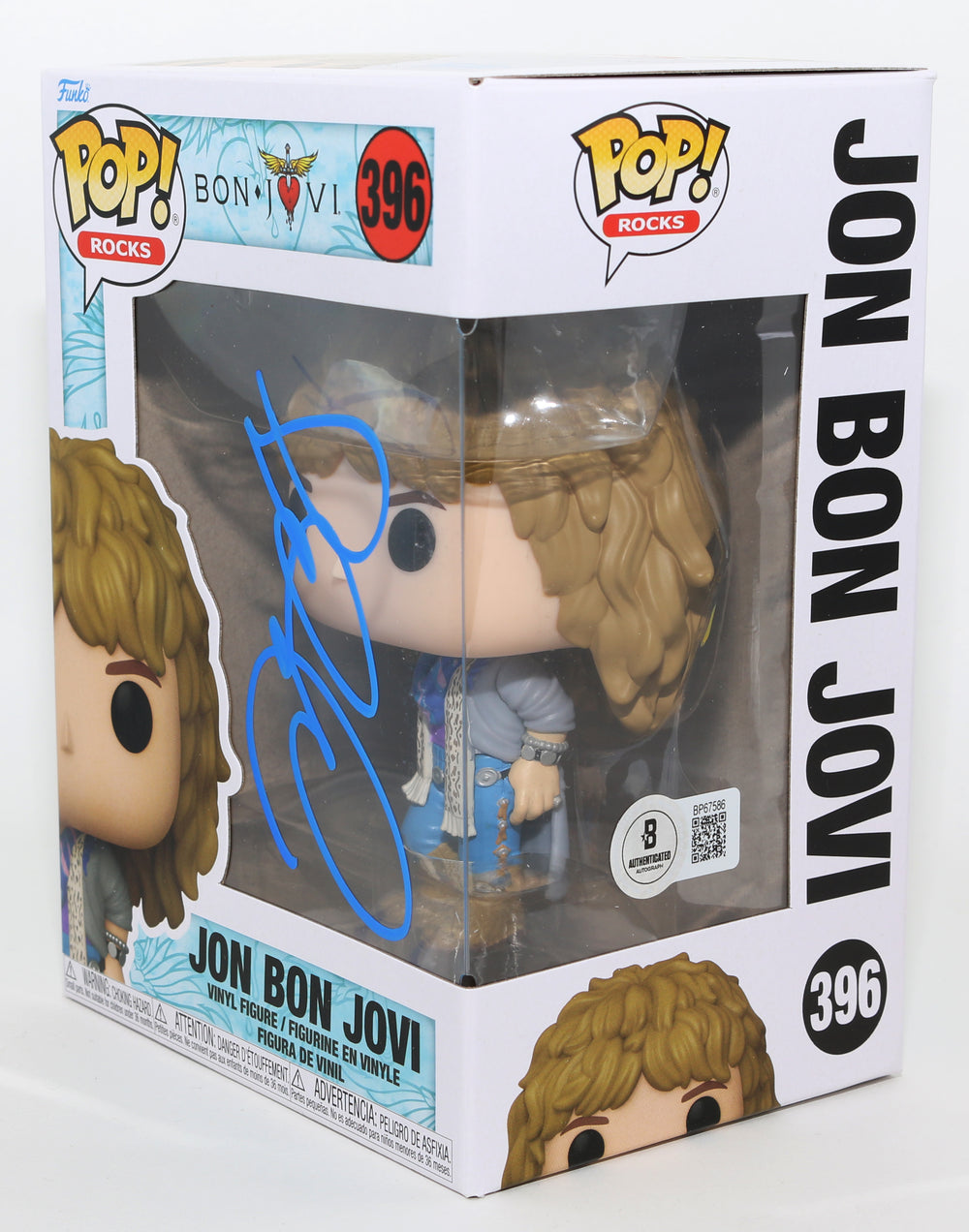 Jon Bon Jovi Lead Singer of Bon Jovi (Beckett) Signed Funko