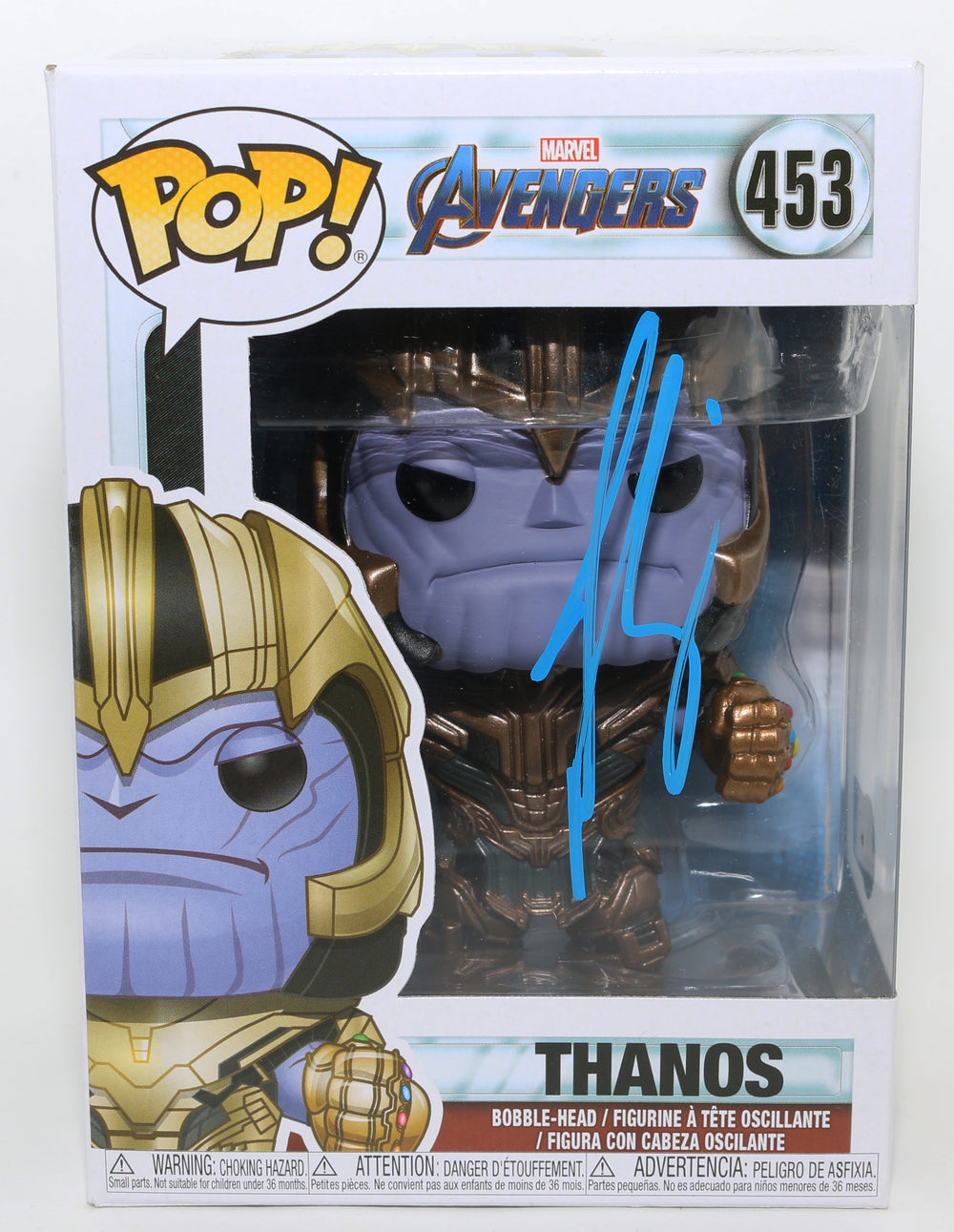 Josh Brolin as Thanos in Avengers: Endgame (Beckett) Signed Funko POP! #453