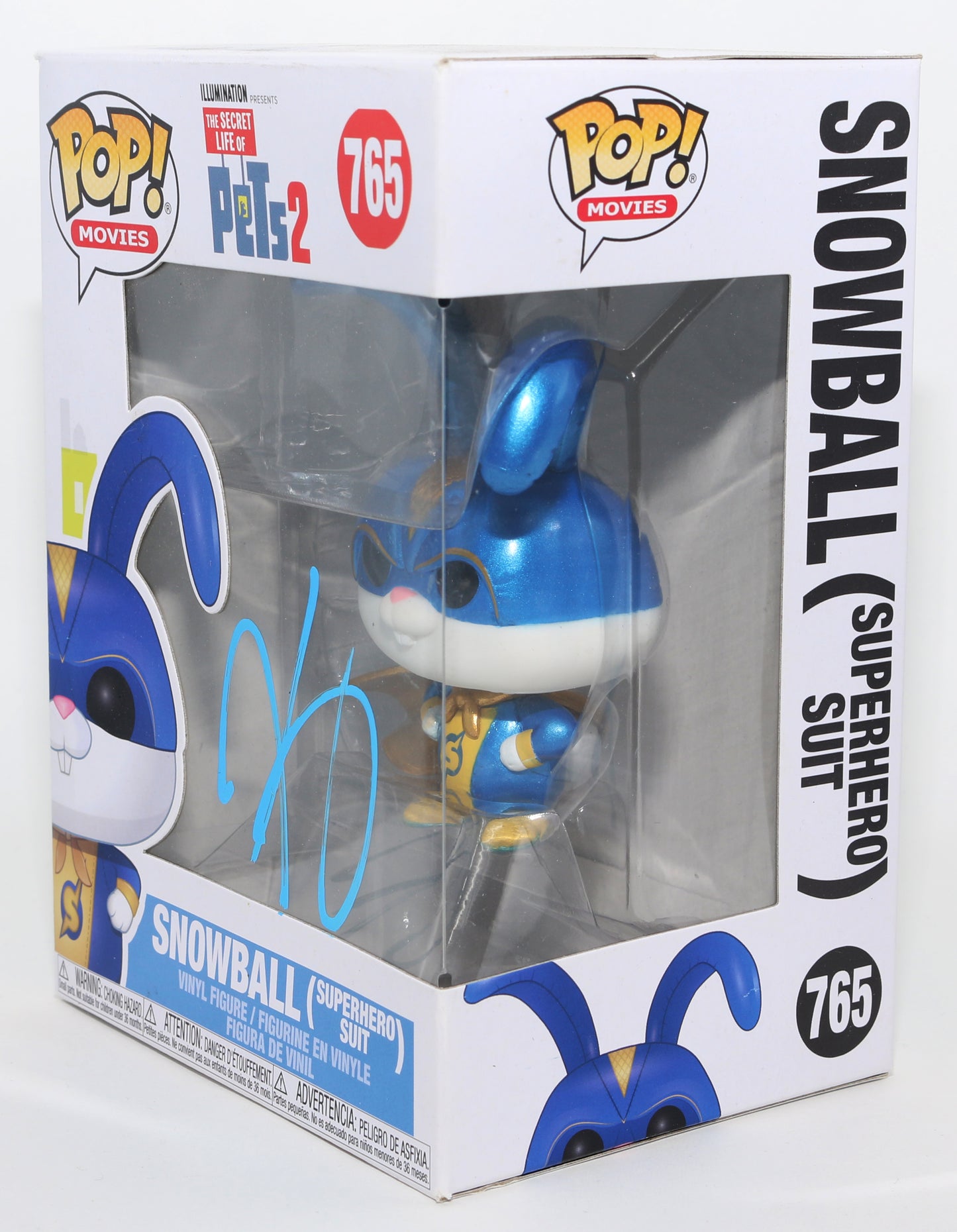 
                  
                    Kevin Hart as Snowball in The Secret Life of Pets 2 Signed Funko POP! #765
                  
                