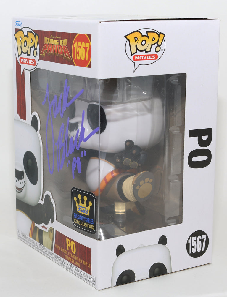 
                  
                    Jack Black as Po in Kung Fu Panda Signed Funko POP! #1567 with Character Name
                  
                