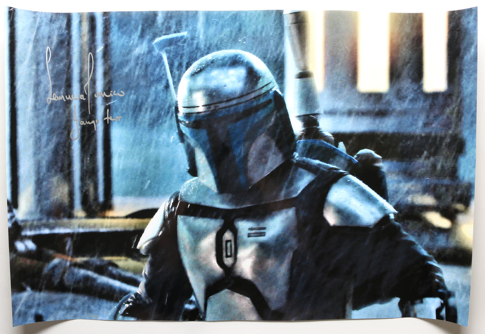 Temuera Morrison as Jango Fett in Star Wars Episode II: Attack of the Clones Signed 20x30 Poster