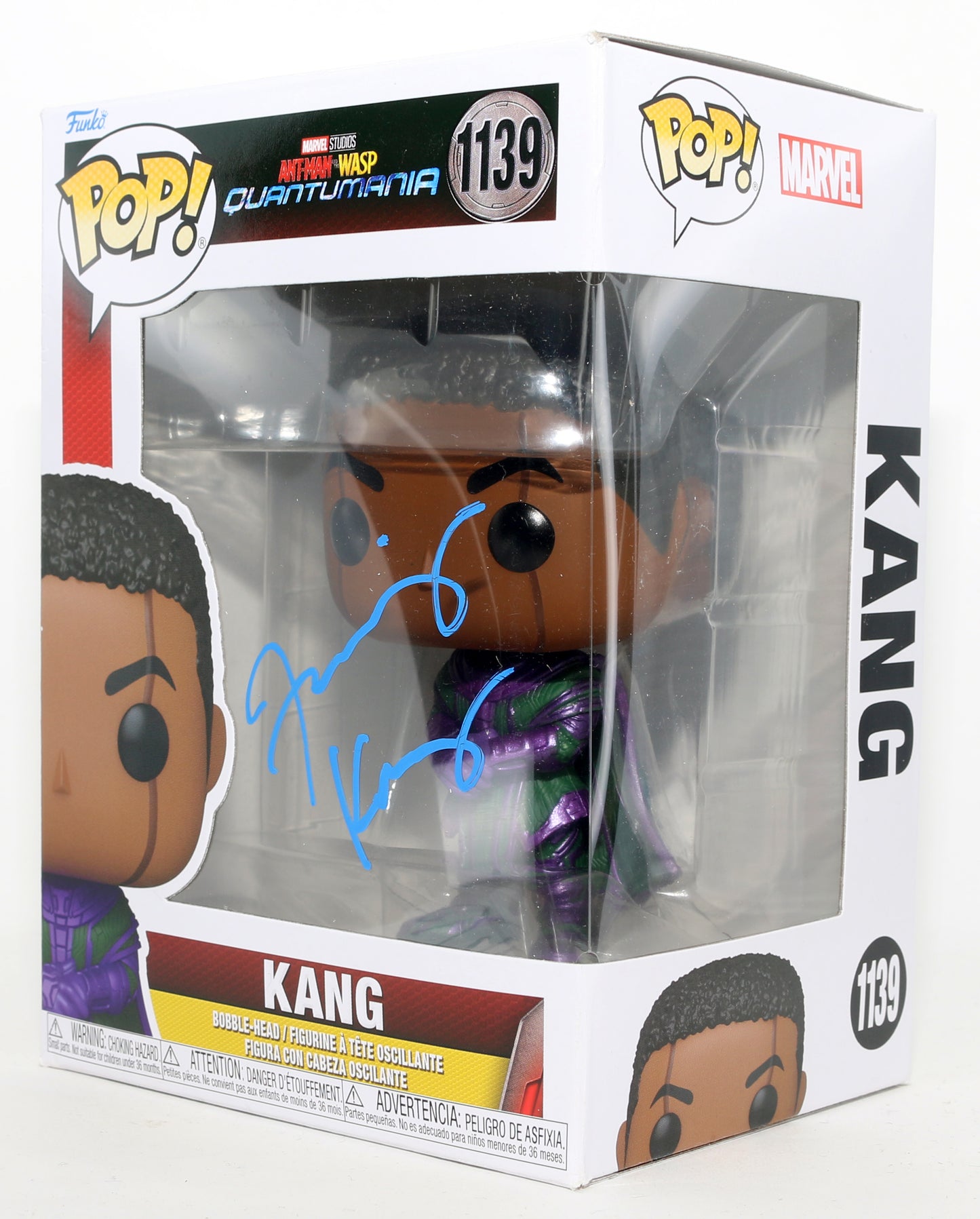 
                  
                    Jonathan Majors as Kang the Conqueror in Ant-Man & The Wasp: Quantumania Signed Funko POP! #1139
                  
                