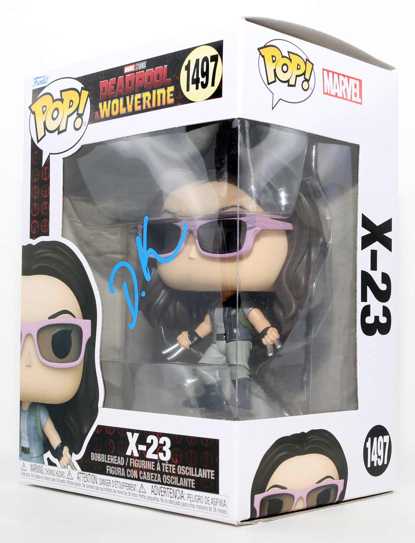 
                  
                    Dafne Keen as X-23 in Deadpool & Wolverine Signed Funko POP! #1497
                  
                