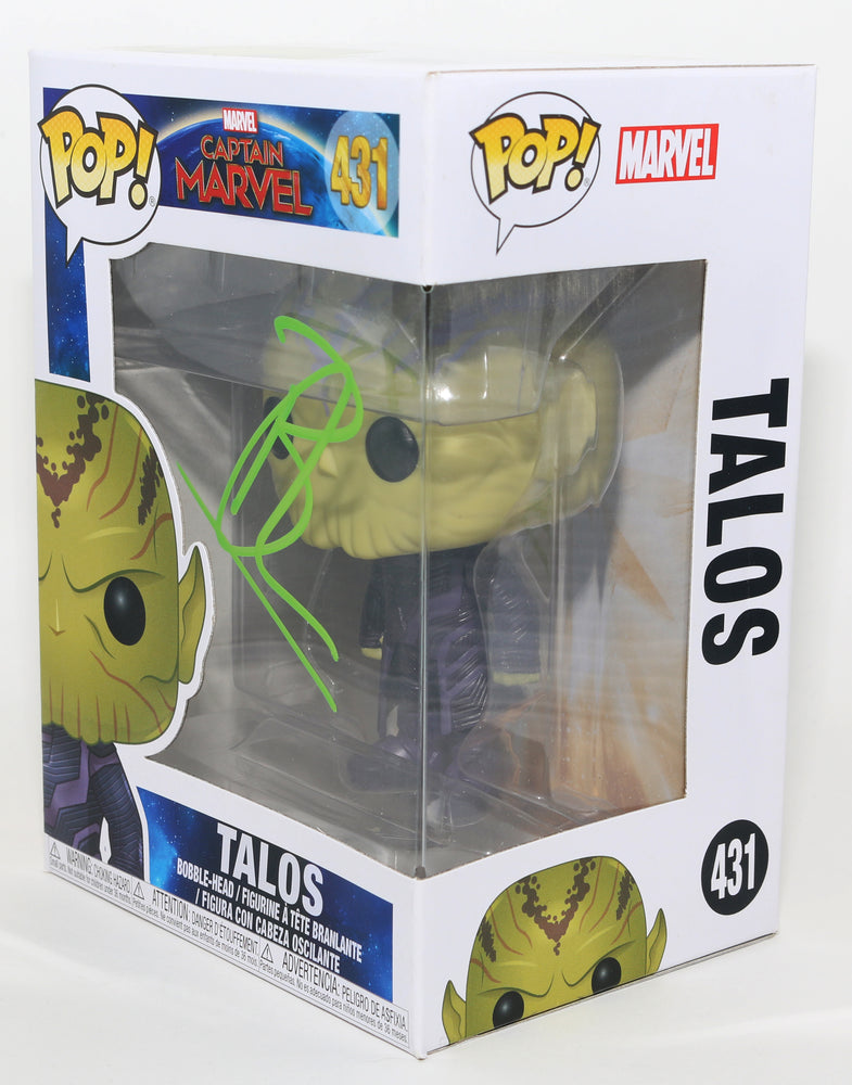 
                  
                    Ben Mendelsohn as Talos in Captain Marvel Signed Funko POP! #431
                  
                