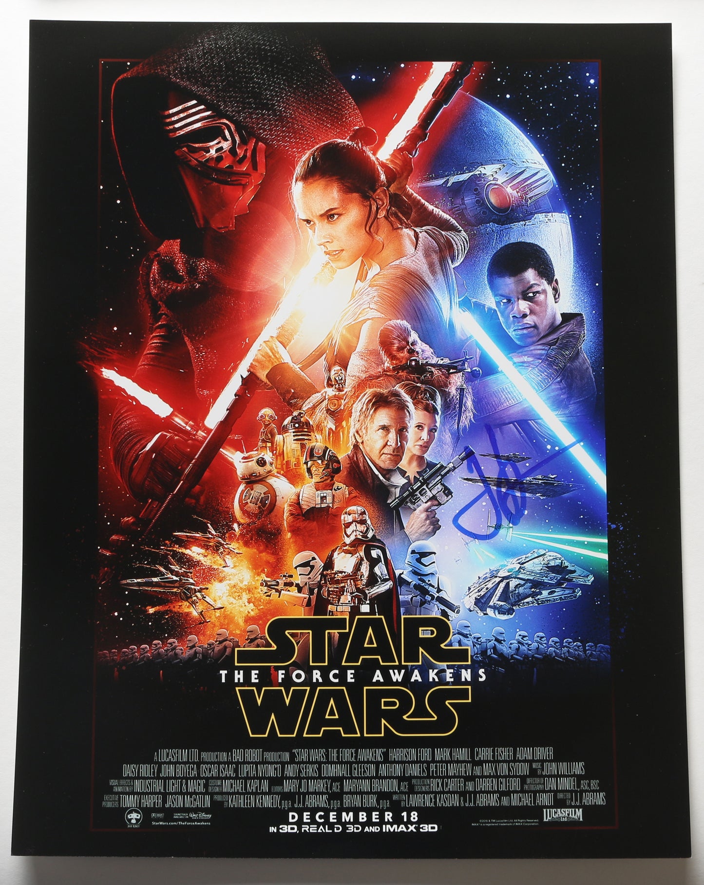 
                  
                    Star Wars: The Force Awakens 11x14 Photo 6pc LOT Signed by Director J. J. Abrams
                  
                