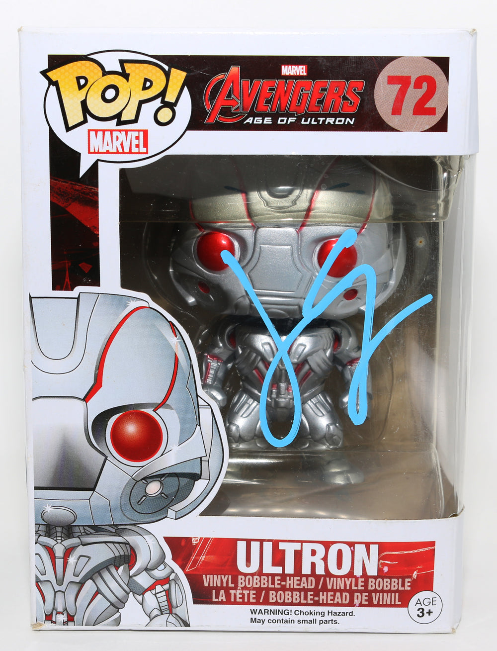 James Spader as Ultron in Avengers: Age of Ultron Signed Funko POP! #72