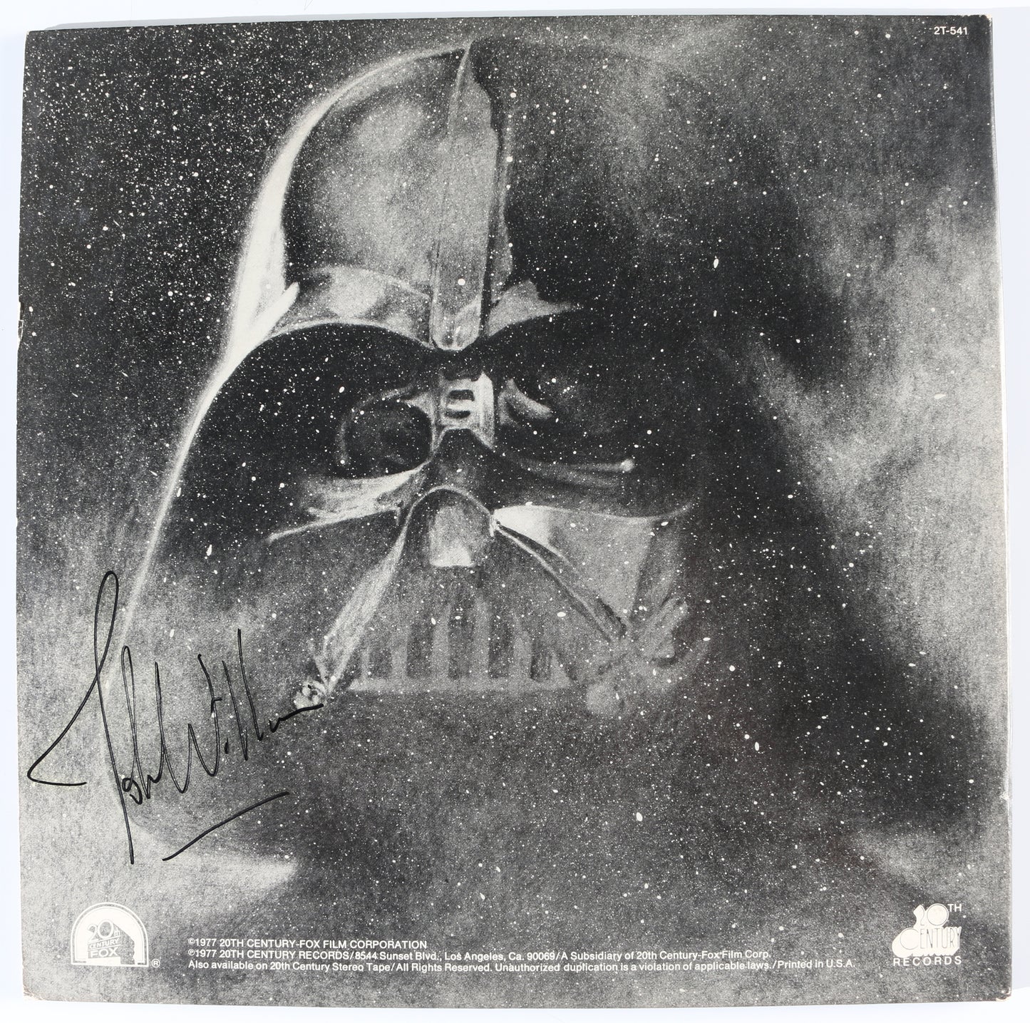 
                  
                    Star Wars: A New Hope Original Motion Picture Soundtrack 12" Vinyl LP Record Signed by Composer: John Williams
                  
                