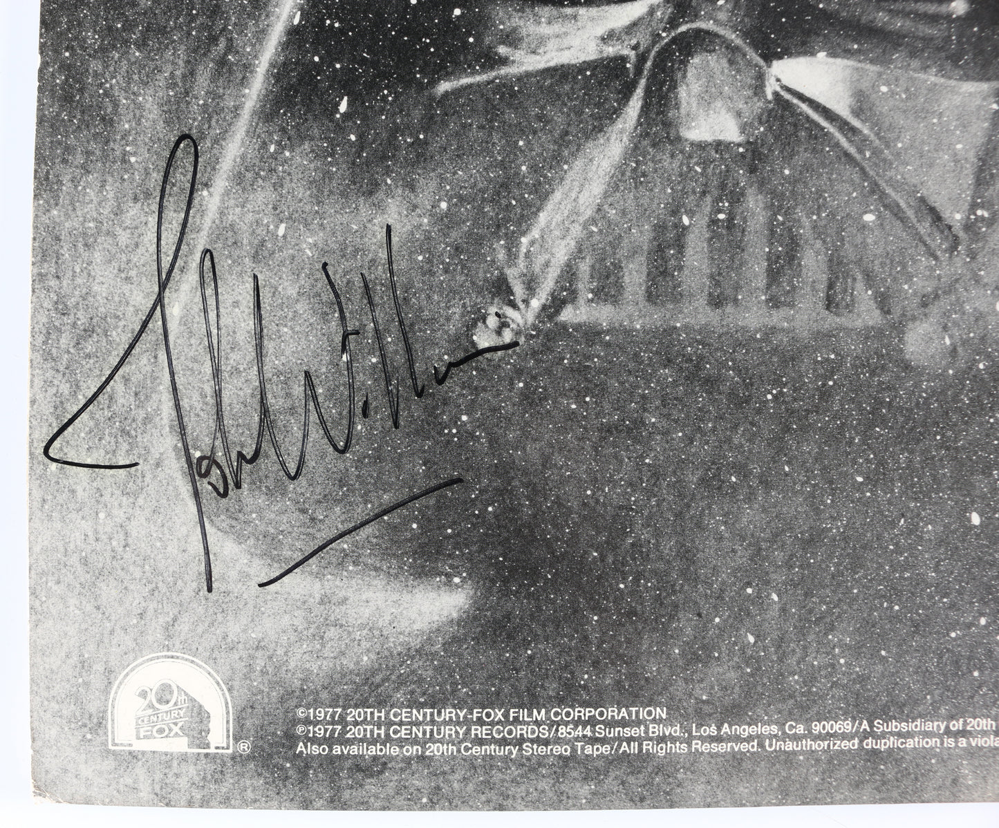 
                  
                    Star Wars: A New Hope Original Motion Picture Soundtrack 12" Vinyl LP Record Signed by Composer: John Williams
                  
                
