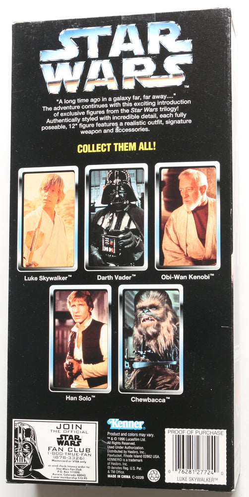 
                  
                    Mark Hamill as Luke Skywalker Star Wars: A New Hope Collector Series Kenner Hasbro 12" Action Figure
                  
                