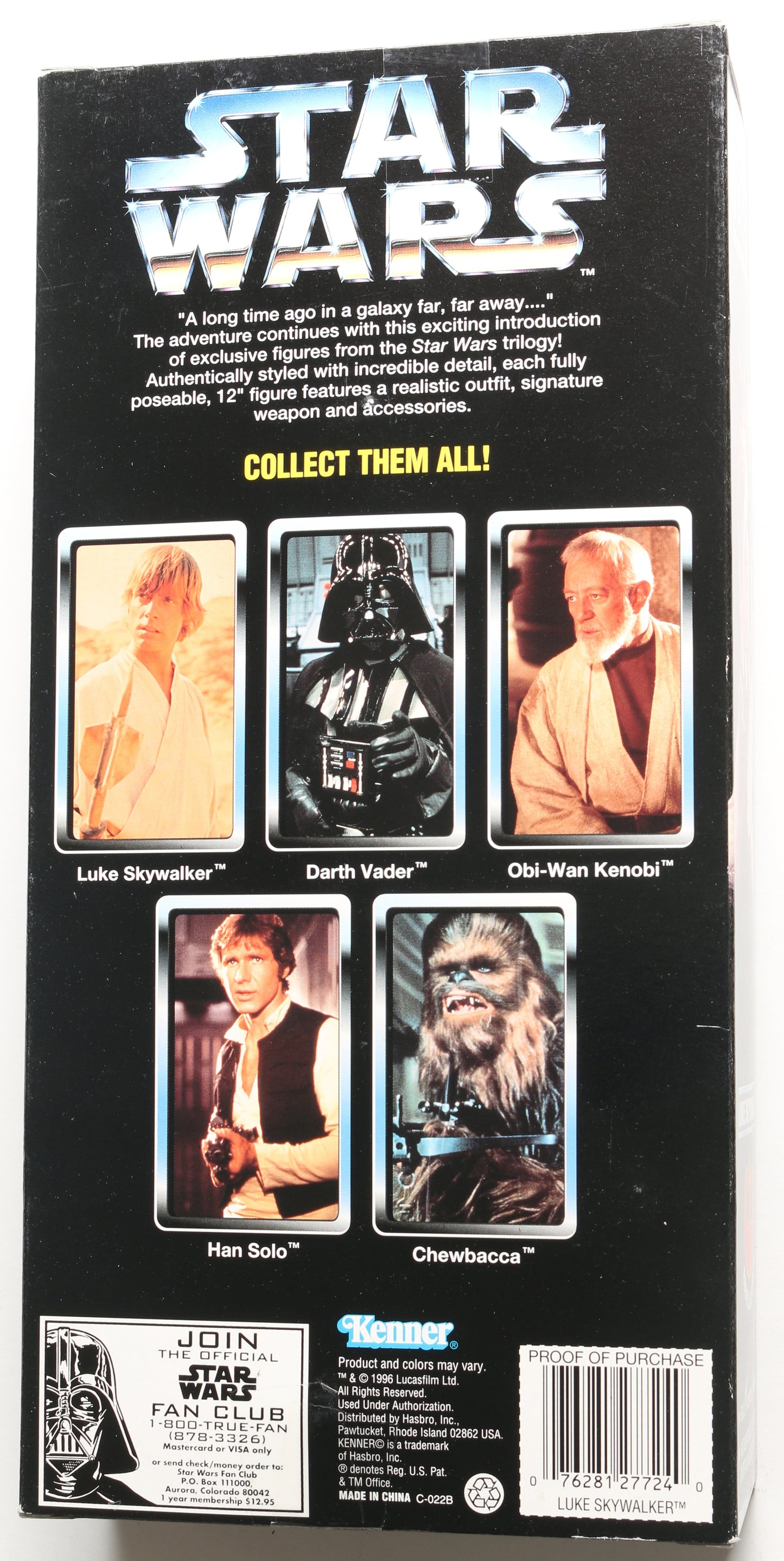 
                  
                    Mark Hamill as Luke Skywalker Star Wars: A New Hope Collector Series Kenner Hasbro 12" Action Figure
                  
                