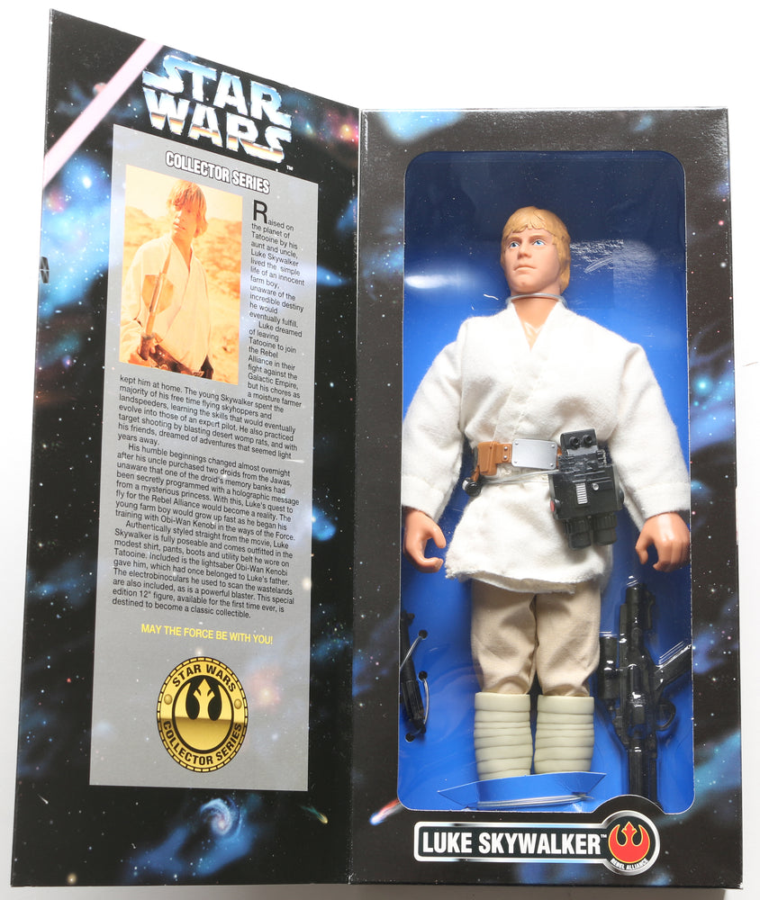 
                  
                    Mark Hamill as Luke Skywalker Star Wars: A New Hope Collector Series Kenner Hasbro 12" Action Figure
                  
                