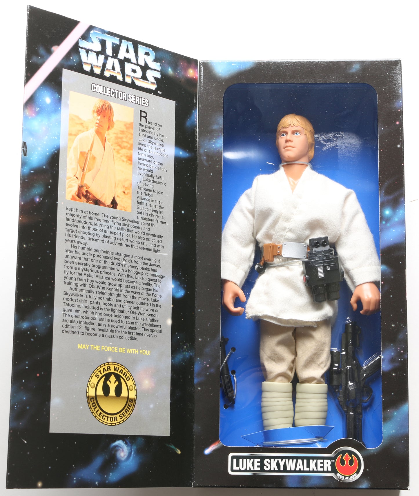 
                  
                    Mark Hamill as Luke Skywalker Star Wars: A New Hope Collector Series Kenner Hasbro 12" Action Figure
                  
                
