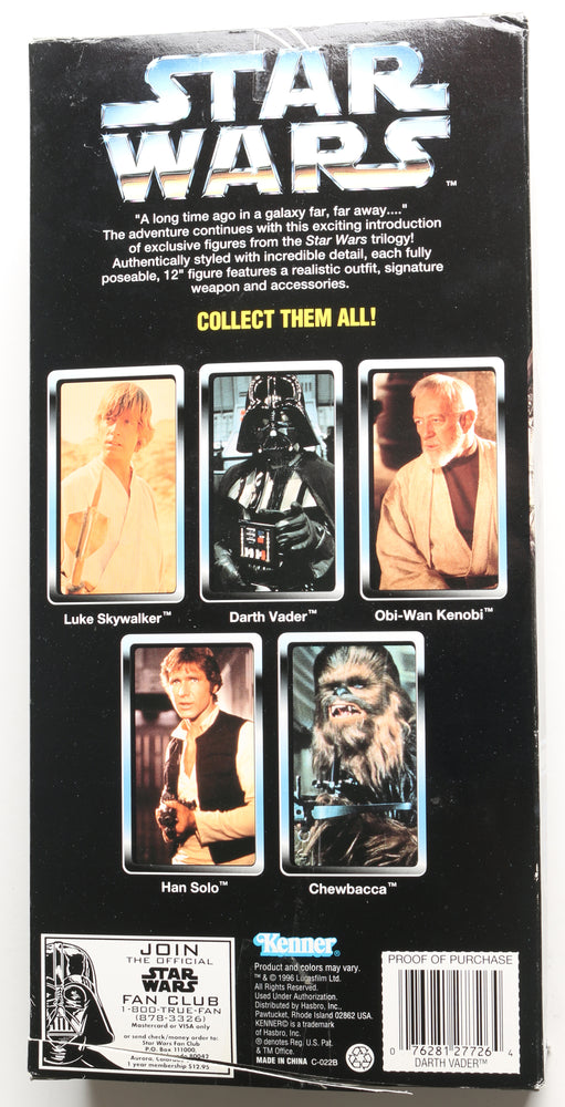 
                  
                    Dave Prowse as Darth Vader Star Wars: A New Hope Collector Series Kenner Hasbro 12" Action Figure
                  
                