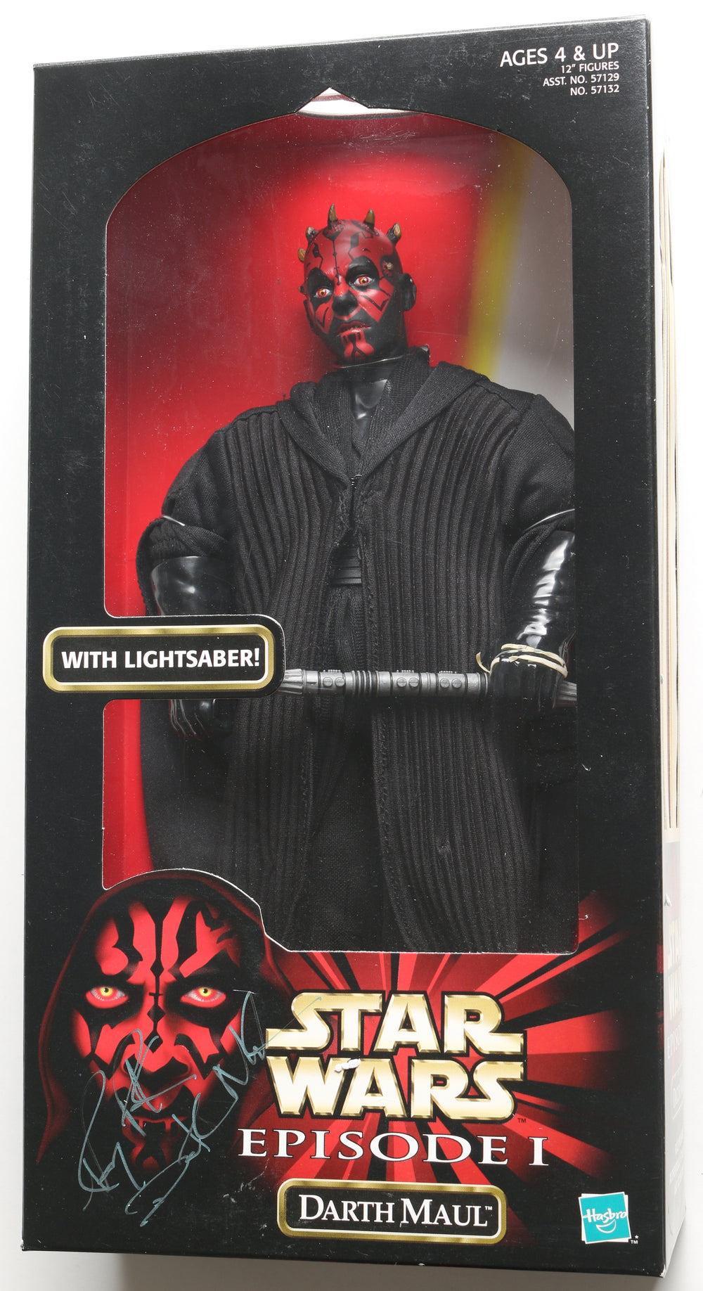 Ray Park as Darth Maul in Star Wars Episode I: The Phantom Menace Hasbro 12