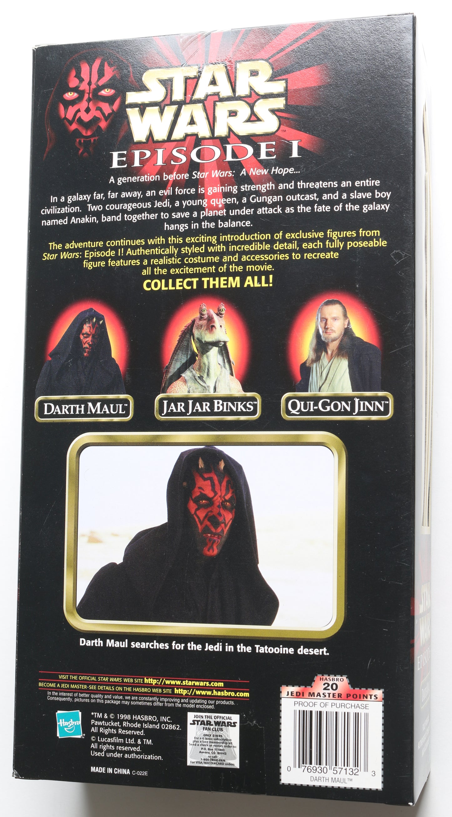 
                  
                    Ray Park as Darth Maul in Star Wars Episode I: The Phantom Menace Hasbro 12" Action Figure
                  
                