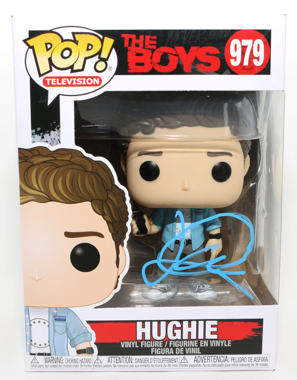 Jack Quaid as Hughie in The Boys (JSA) Signed Funko POP! #979