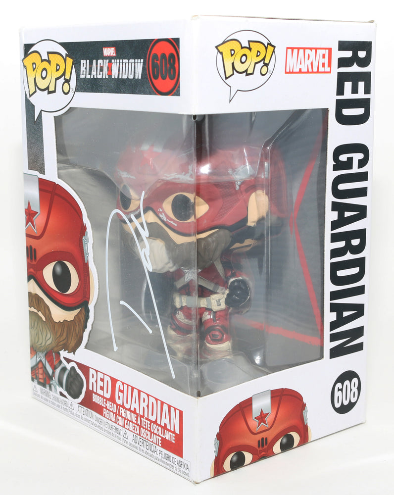 
                  
                    David Harbour as Alexei Shostakov the Red Guardian in Marvel's Black Widow Signed Funko POP! #608
                  
                