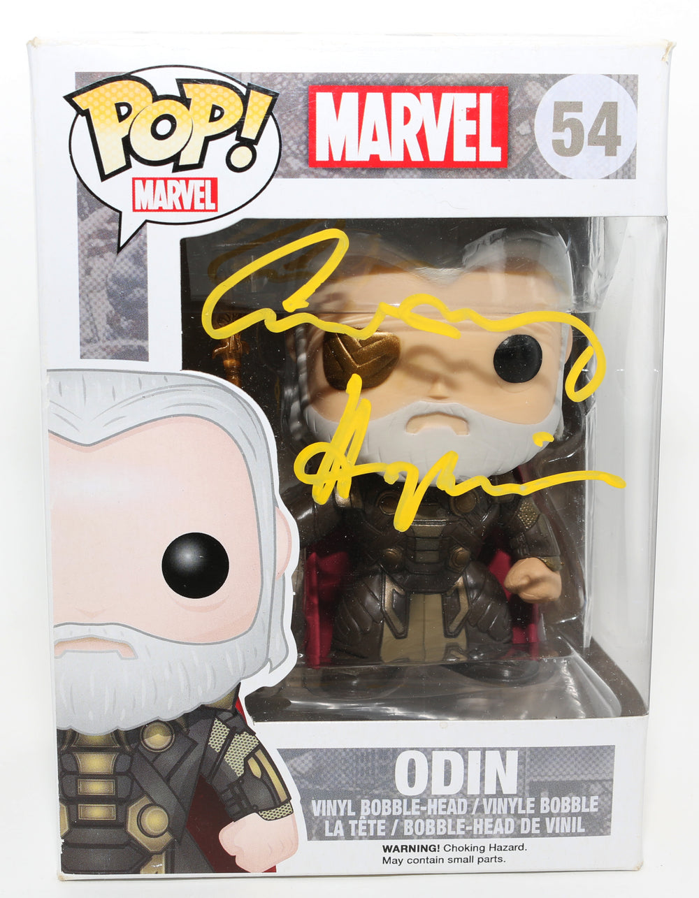 Anthony Hopkins as Odin in Thor Signed Funko POP! #54