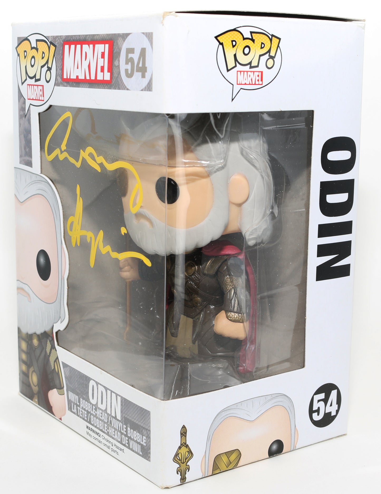 
                  
                    Anthony Hopkins as Odin in Thor Signed Funko POP! #54
                  
                