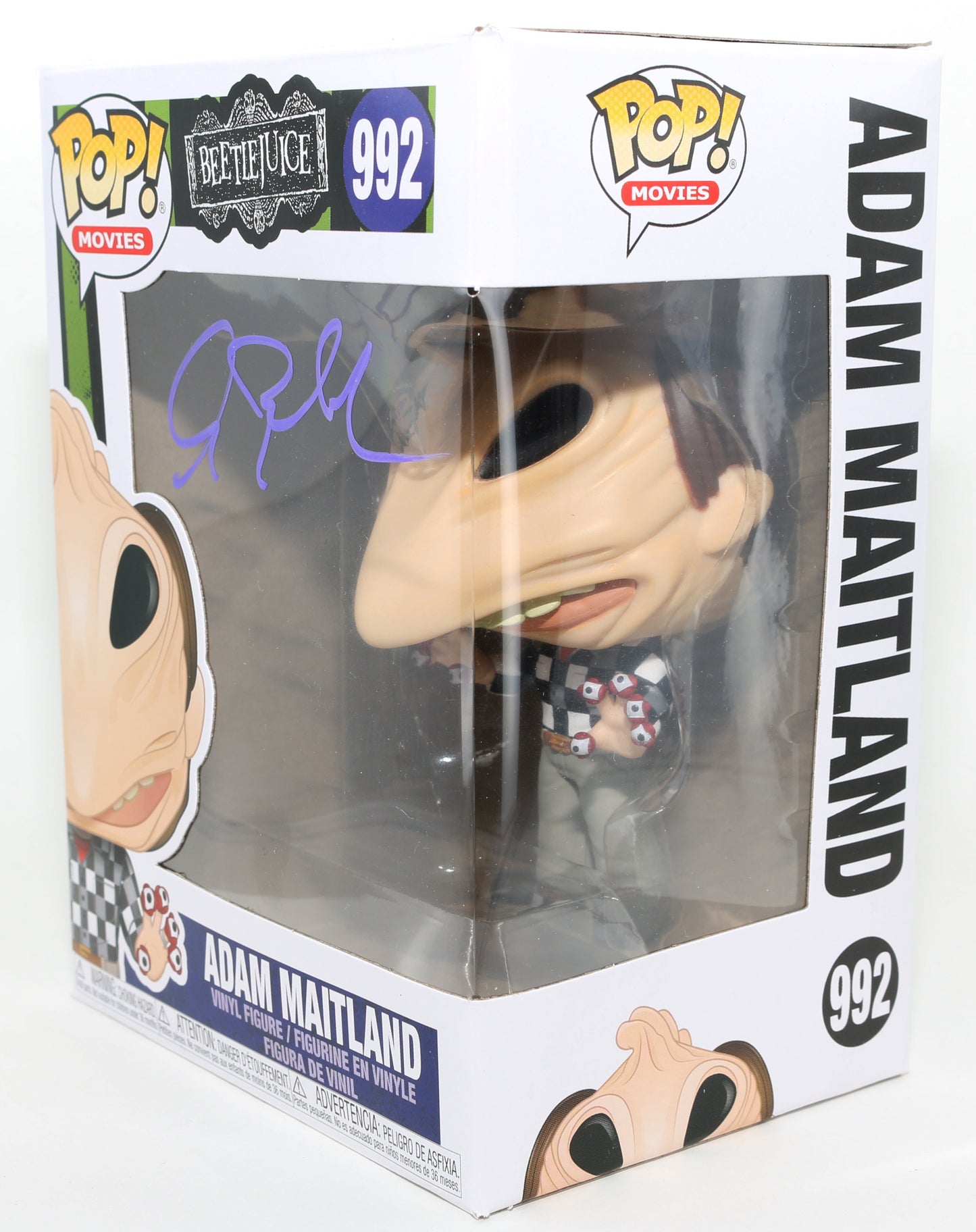 
                  
                    Alec Baldwin as Adam Maitland in Tim Burton's Beetlejuice Signed Funko POP! #992
                  
                