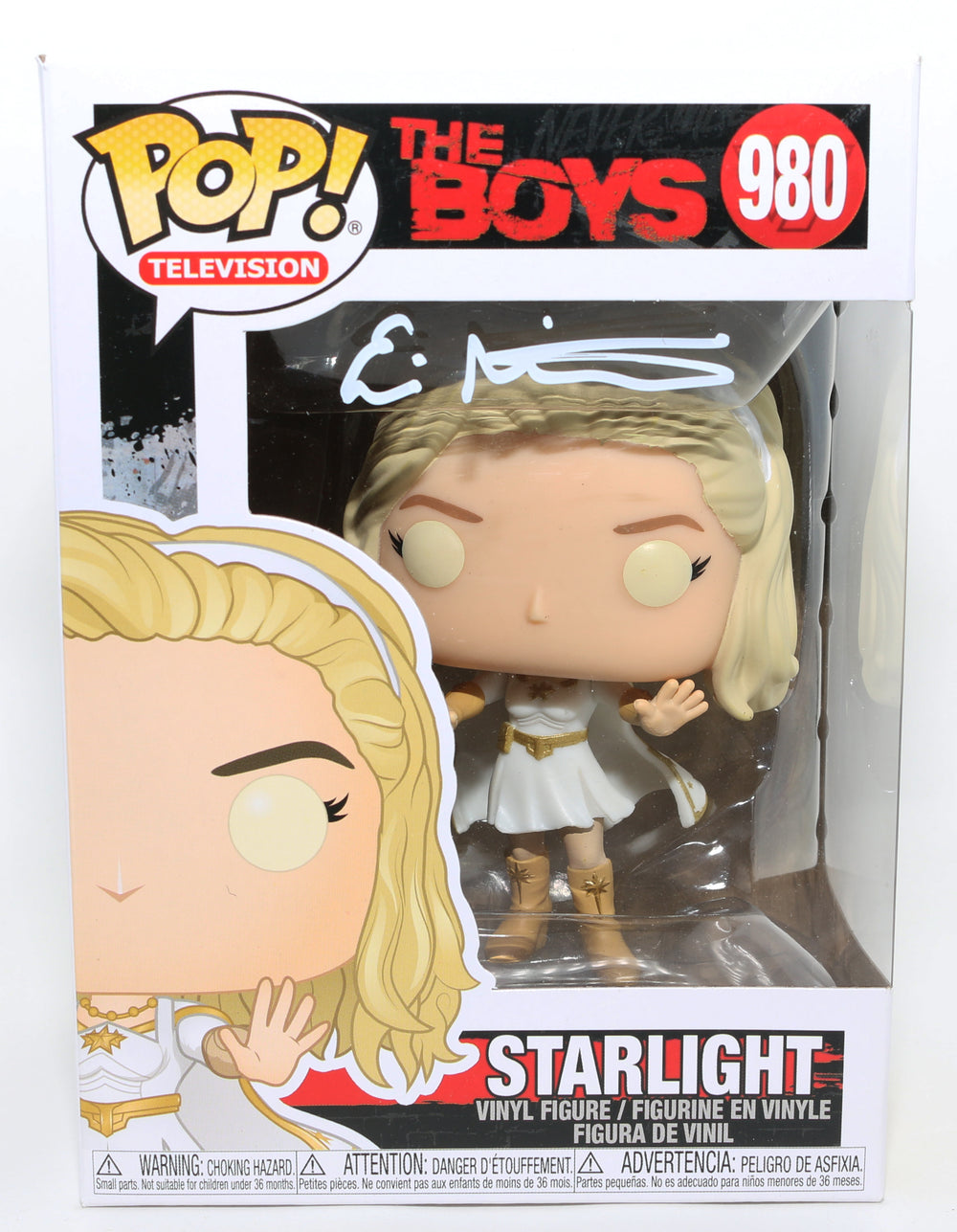 Erin Moriarty as Starlight [Homemade Costume] in The Boys Signed Funko POP! #980