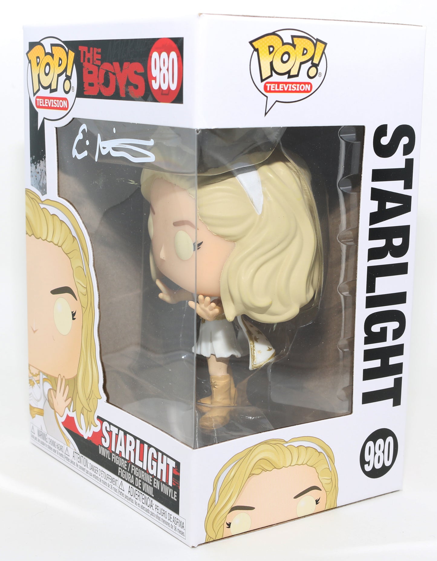 
                  
                    Erin Moriarty as Starlight [Homemade Costume] in The Boys Signed Funko POP! #980
                  
                