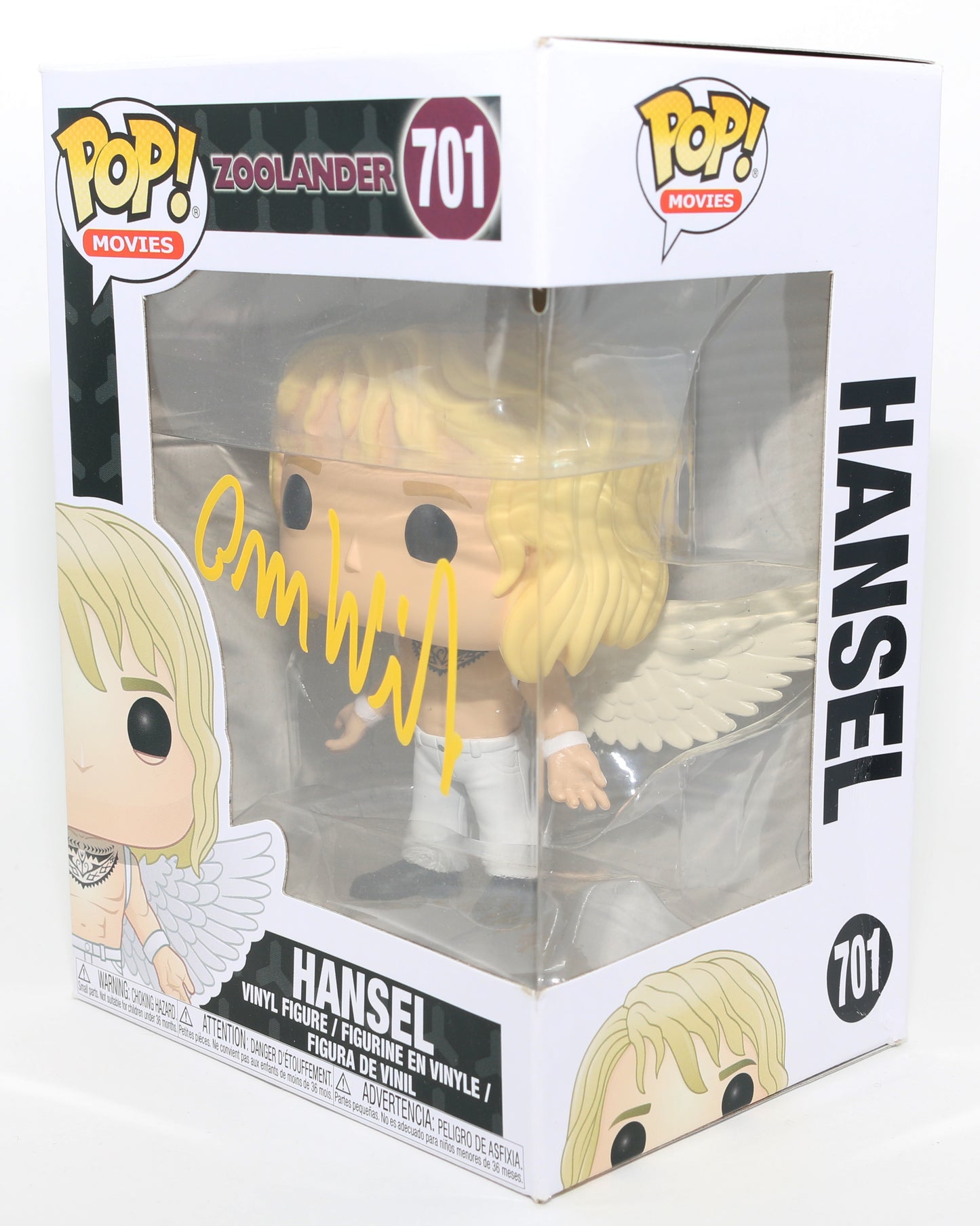 
                  
                    Owen Wilson as Hansel in Zoolander Signed Funko POP! #701
                  
                