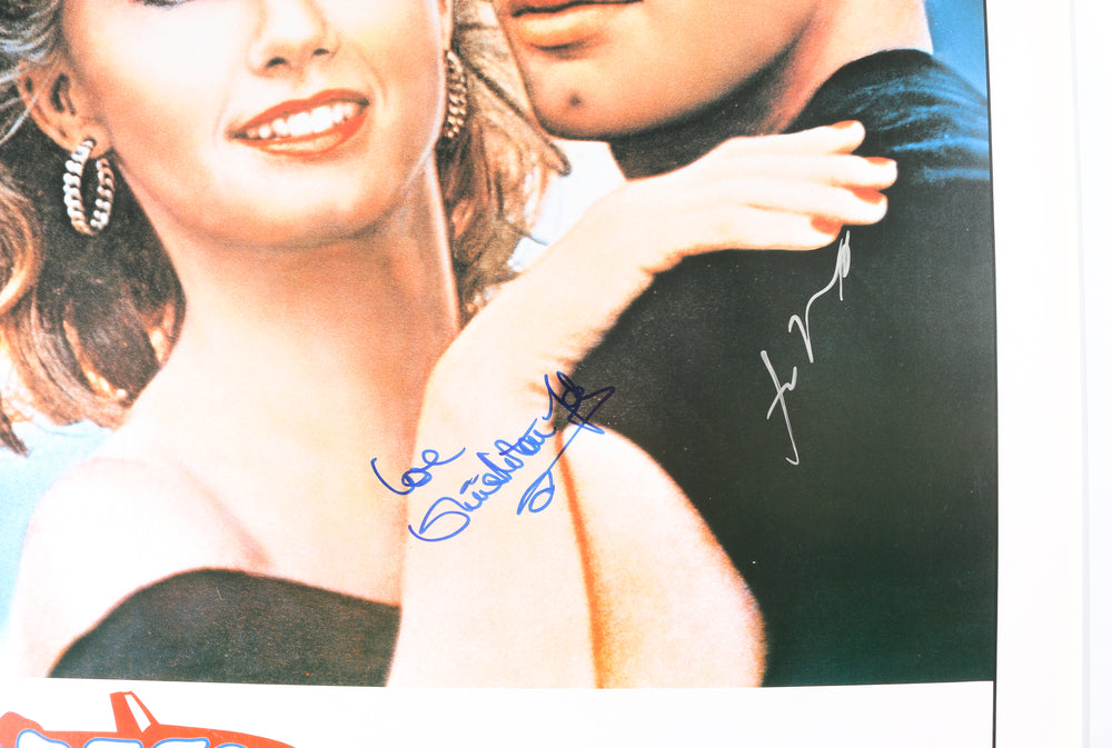 
                  
                    John Travolta as Danny Zuko & Olivia Newton-John as Sandy Olsson in Grease Signed 27x40 Poster
                  
                