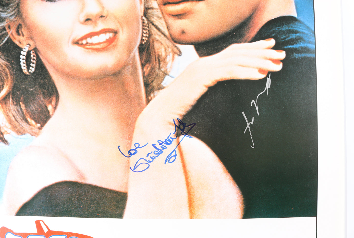 
                  
                    John Travolta as Danny Zuko & Olivia Newton-John as Sandy Olsson in Grease Signed 27x40 Poster
                  
                