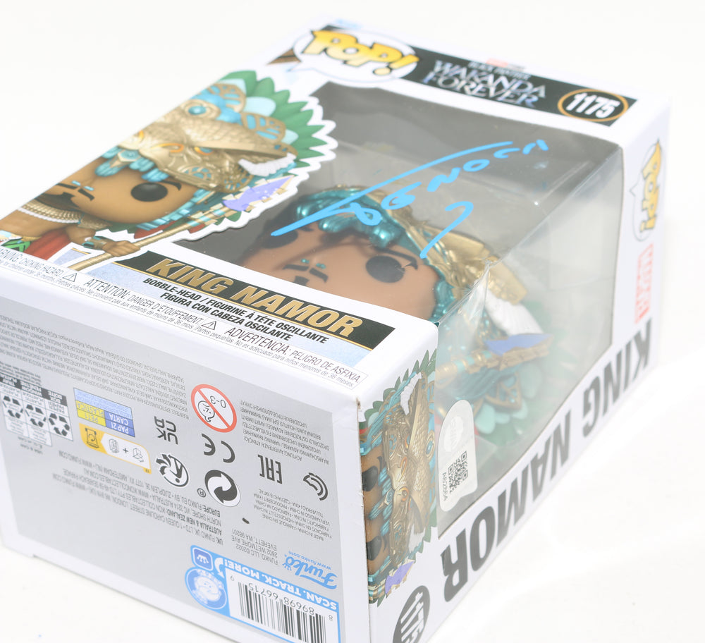 
                  
                    Tenoch Huerta as King Namor in Black Panther: Wakanda Forever (SWAU) Signed Funko POP! #1175
                  
                