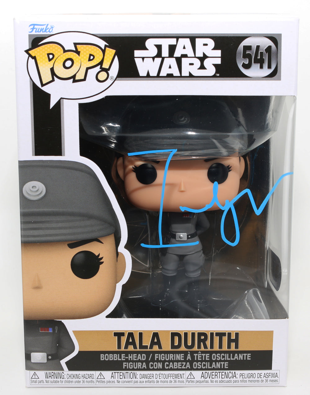 Indira Varma as Tala Durith in Star Wars: Obi-Wan Kenobi (SWAU) Signed Funko POP! #541