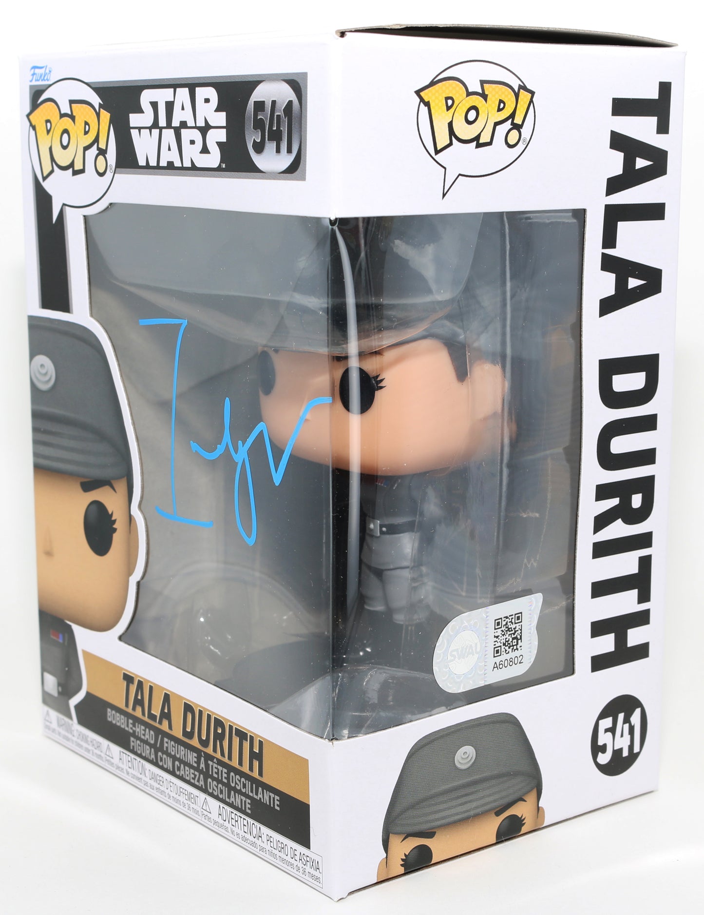 
                  
                    Indira Varma as Tala Durith in Star Wars: Obi-Wan Kenobi (SWAU) Signed Funko POP! #541
                  
                