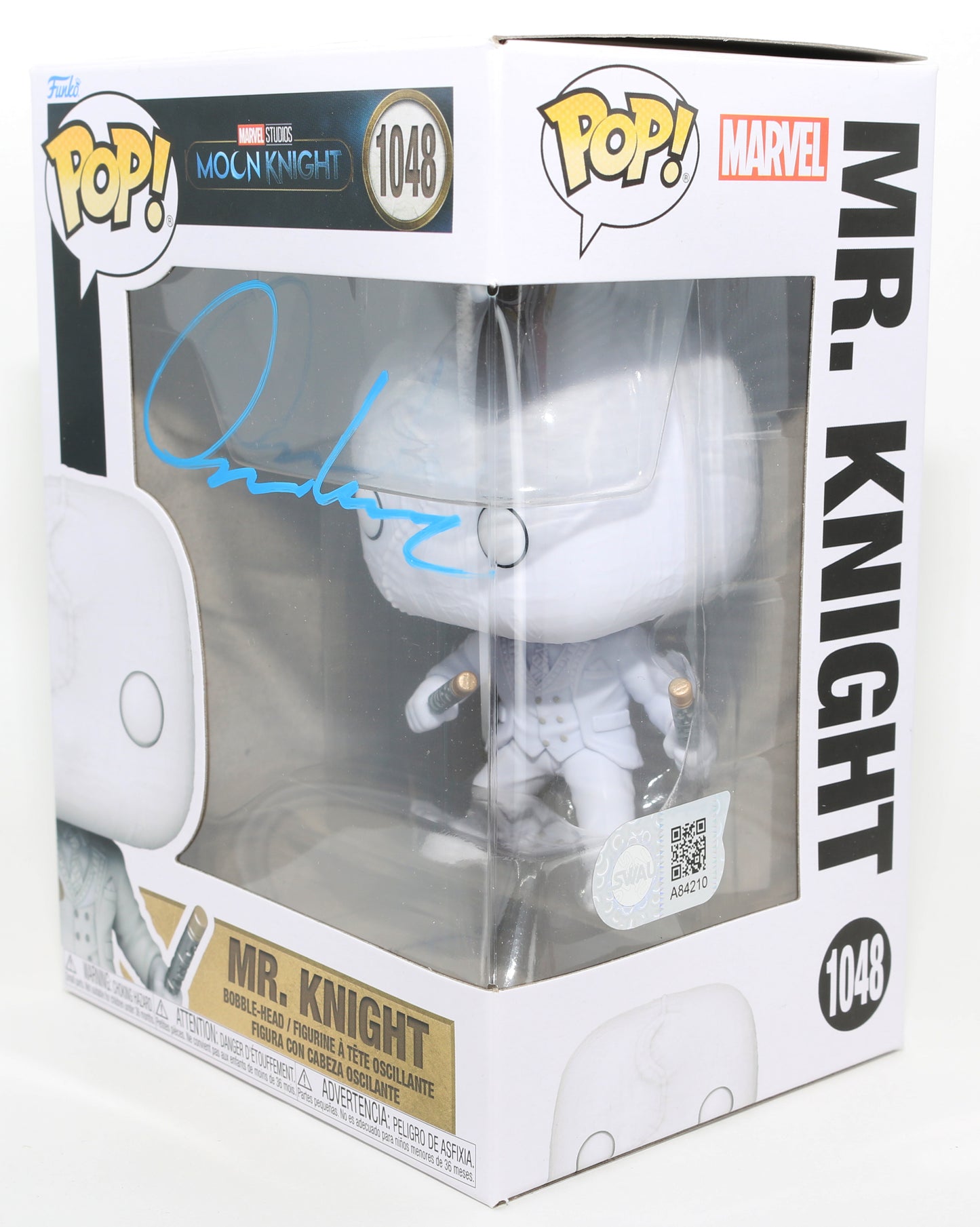 
                  
                    Oscar Isaac as Mr. Knight in Moon Knight (SWAU) Signed Funko POP! #1048
                  
                