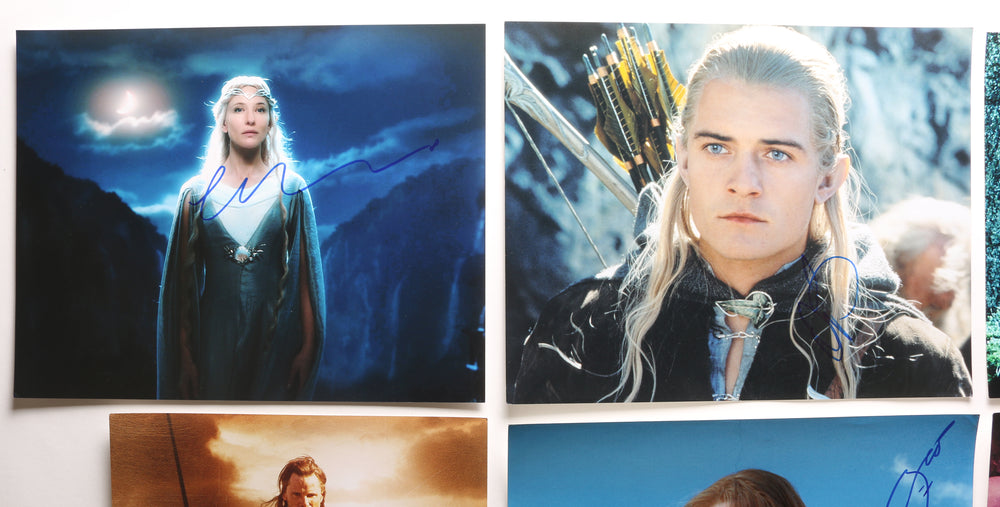 
                  
                    The Lord of the Rings Trilogy 11x14 Photo 6pc LOT Signed by Viggo Mortensen, Orlando Bloom, Cate Blanchett, Andy Serkis, Liv Tyler, & Sean Bean
                  
                
