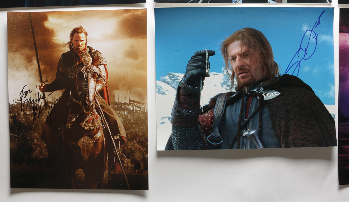 
                  
                    The Lord of the Rings Trilogy 11x14 Photo 6pc LOT Signed by Viggo Mortensen, Orlando Bloom, Cate Blanchett, Andy Serkis, Liv Tyler, & Sean Bean
                  
                