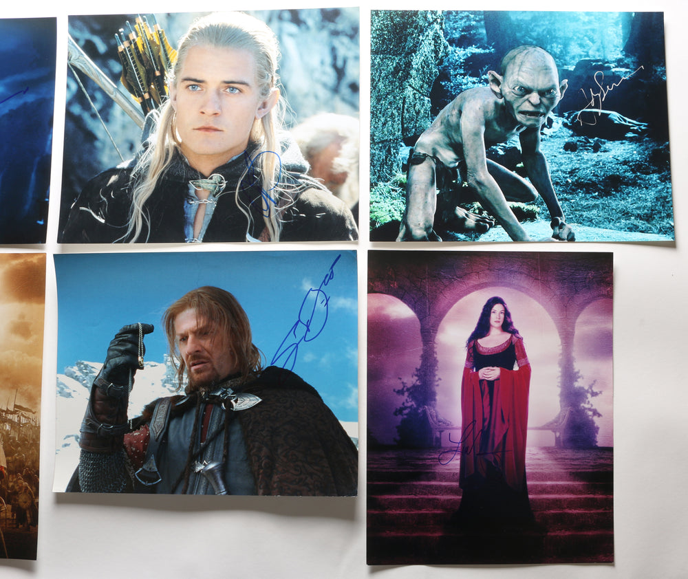 
                  
                    The Lord of the Rings Trilogy 11x14 Photo 6pc LOT Signed by Viggo Mortensen, Orlando Bloom, Cate Blanchett, Andy Serkis, Liv Tyler, & Sean Bean
                  
                