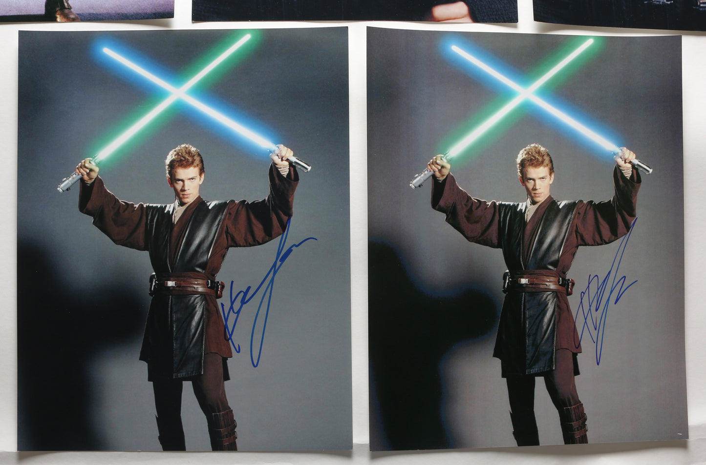 
                  
                    Hayden Christensen as Anakin Skywalker in the Star Wars Prequel Trilogy Signed 11x14 Photo 5pc LOT
                  
                