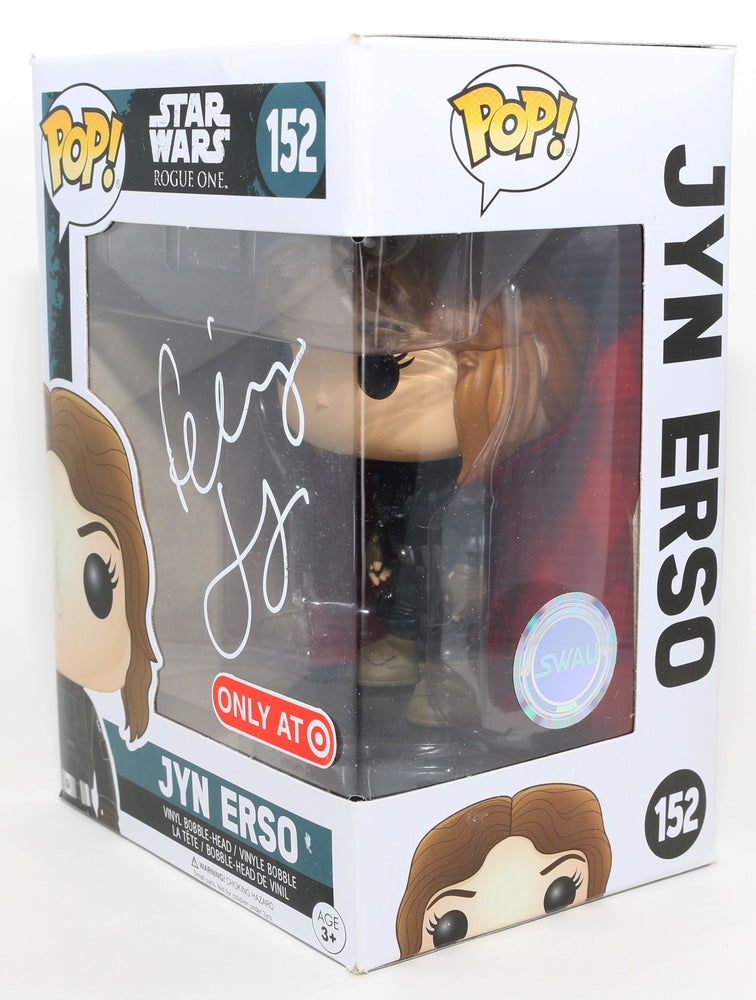 
                  
                    Felicity Jones as Jyn Erso in Rogue One: A Star Wars Story Target Exclusive (SWAU) Signed Funko POP! #152
                  
                