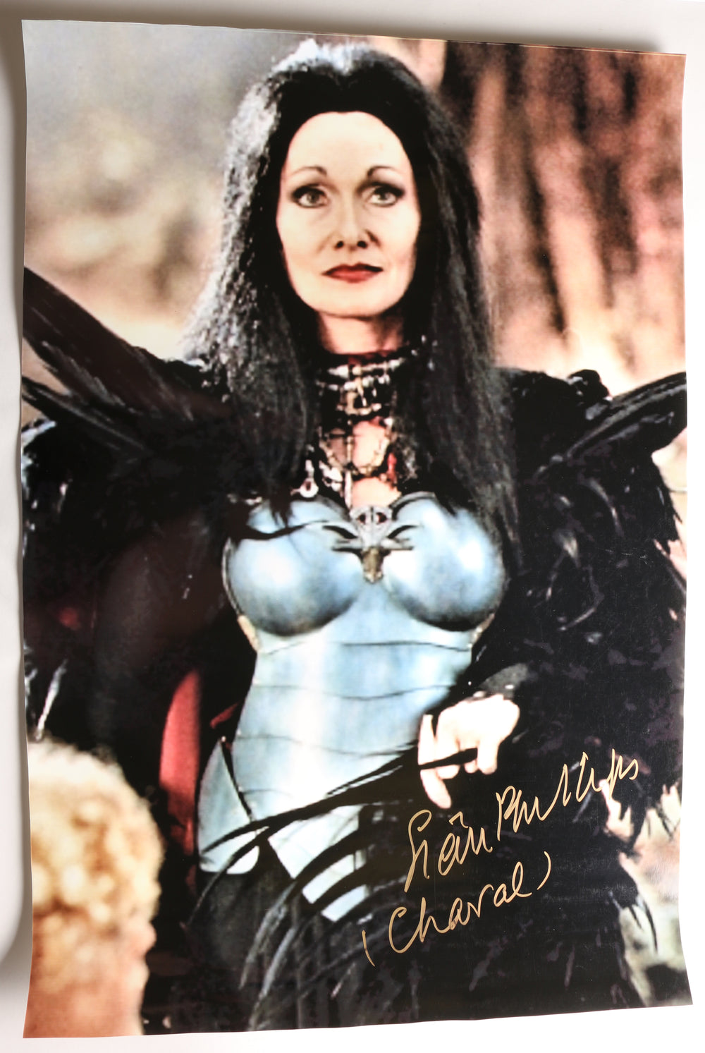 Siân Phillips as Charal in Star Wars Ewoks: The Battle for Endor Signed 20x30 Poster with Character Name